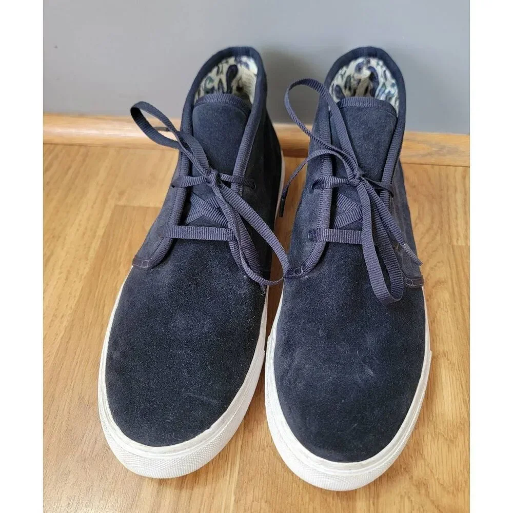 Tory Burch Iggy Suede Lace-Up Sneakers 8.5